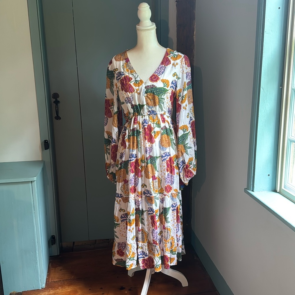 Roberta Roller Rabbit - Flower Pattern - Long Puf… - image 1